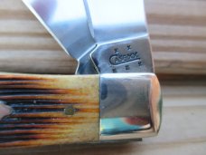 Case XX Antique Barnboard Jigged 6254 Trapper  SS 