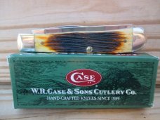 Case XX Antique Barnboard Jigged 6254 Trapper  SS 