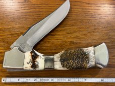 Parker & Son M-1467 Texas Sesquicentennial Lockback Folding Knife Japan