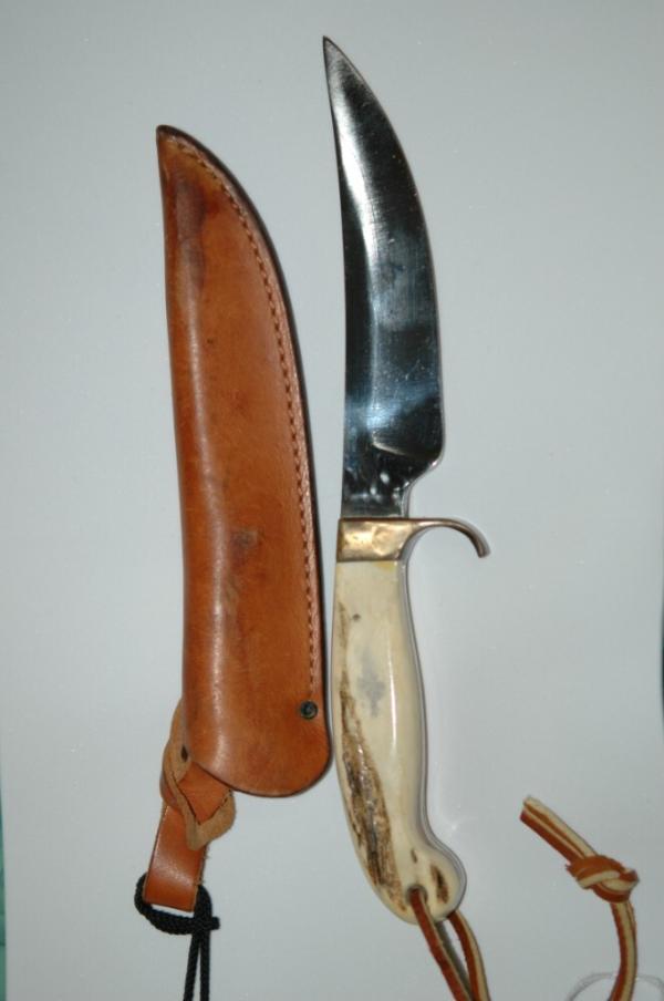 Vintage Stag Olsen with Sheath