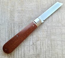  Moran Straight Sheepsfoot Jack..Vintage Crosscut..3.8...Cpm154...metal coa..taco pouch..#153