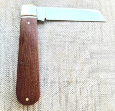  Moran Straight Sheepsfoot Jack..Vintage Crosscut..3.8...Cpm154...metal coa..taco pouch..#153