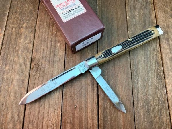 Schatt and Morgan Anniversary Series III Doctor’s Knife Winterbottom Bone 1993