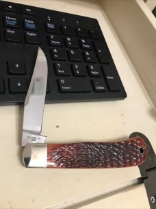 Case backpocket 61546 cv carbon steel chestnut bone