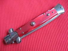 Vintage Italian 1980's 9" Stiletto Switchblade Knife.