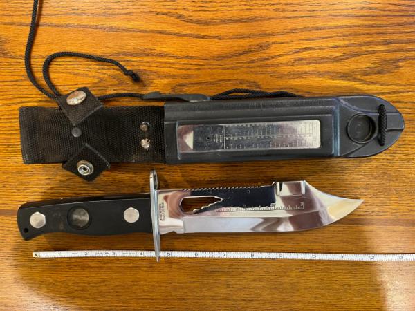 Parker Cut. Co. 11 1/4" Survival Knife Japan