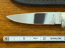 Parker Cut. Co. 5 5/8" Drop Point Hunting Knife w/Pakkawood Scales Japan