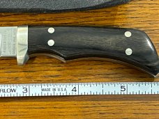 Parker Cut. Co. 5 5/8" Drop Point Hunting Knife w/Pakkawood Scales Japan
