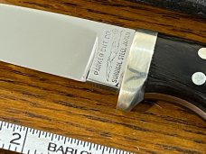 Parker Cut. Co. 5 5/8" Drop Point Hunting Knife w/Pakkawood Scales Japan