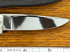 Parker Cut. Co. 5 5/8" Drop Point Hunting Knife w/Pakkawood Scales Japan