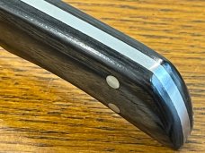 Parker Cut. Co. 5 5/8" Drop Point Hunting Knife w/Pakkawood Scales Japan