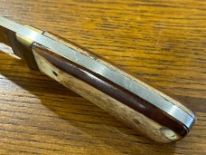 Parker Cut. Co. 5" Eagle Skinner III Fixed Blade Drop Point Knife w/Smooth Bone Scales
