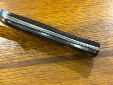Parker Cut. Co. 6 7/8" Drop Point Hunting Knife w/Damascus Blade & Pakkawood Scales Japan