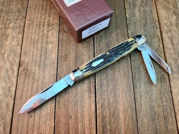 Schatt and Morgan Anniversary Series III Winterbottom Bone Whittler 1993