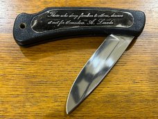 Parker Cut. Co. Honest Abe Lockback Knife Japan
