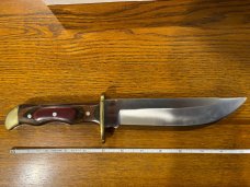 Parker Cut. Co. 1992 Straight Back Hunting Knife Awarded for Outstanding Display