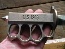 WW1 Reproduction "Knuckle Buster" Trench Knife
