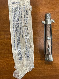 NOS Ring Cutlery B Svoboda Picklock with Original Wrapper