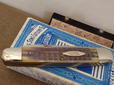 Case Classic 1990 Proto 1 of 3 Green Banana Bone Anglo Saxon Pattern # 6391