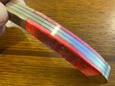 Parker USA Limited Ed Alabama  2-Blade Folding Knife w/Jigged Red Bone Scales SN#260 