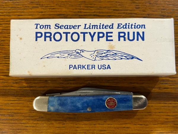 Parker USA Prototype Limited Edition Tom Seaver Stockman Folding Knife