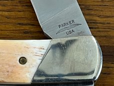 Parker USA Standing Stone Cutlery Limited Ed Fischer's Trapper Folding Knife SN#075