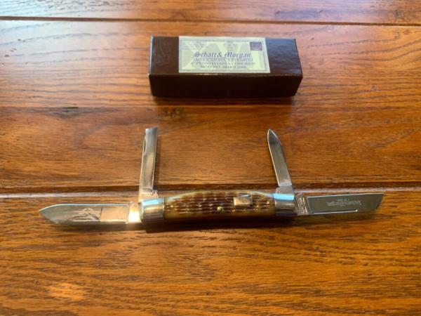 Schatt & Morgan XVI 4" Congress knife, NIB!