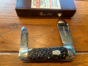 Schatt & Morgan Sleeveboard knife, Mint!