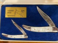 Red Deer "Trophy Buck" Limited Edition Matched 2-Knife Set
