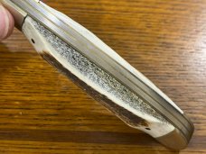 Parker-Frost 2-Blade Trapper Folding Knife w/Stag Scales 