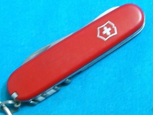 VINTAGE 1980'S 84MM GOLFER VICTORINOX SWITZERLAND SAK SWISS ARMY KNIFE FOLDING POCKET KNIVES OLD