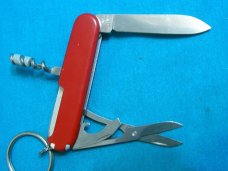 VINTAGE 1980'S 84MM GOLFER VICTORINOX SWITZERLAND SAK SWISS ARMY KNIFE FOLDING POCKET KNIVES OLD