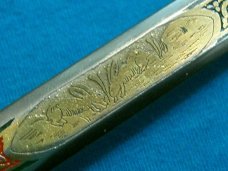 VINTAGE HARE RABBIT HUNTING TOLEDO SHOTGUN SHOT SHELL EXTRACTOR SHEATH FAUX PEARL KNIFE KNIVES OLD
