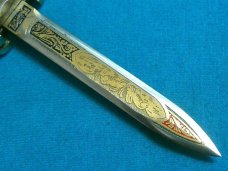 VINTAGE HARE RABBIT HUNTING TOLEDO SHOTGUN SHOT SHELL EXTRACTOR SHEATH FAUX PEARL KNIFE KNIVES OLD