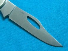 FROST CUTLERY JAPAN SAWCUT JIGGED BURNT BONE HANDLE LOCKBACK FOLDING JACK POCKET KNIFE KNIVES OLD