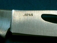 FROST CUTLERY JAPAN SAWCUT JIGGED BURNT BONE HANDLE LOCKBACK FOLDING JACK POCKET KNIFE KNIVES OLD