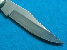 VINTAGE FROST JIGGED BONE JAPAN LOCKBACK FOLDING HUNTING SKINNING FOLDER POCKET KNIFE KNIVES OLD