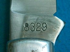 VINTAGE HAWKBILL BOKER 8329 USA 3 BLADE ELECTRICIANS LINEMANS FOLDING POCKET KNIFE KNIVES OLD MIB