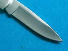 VINTAGE SCRIPT STAMP BUCK SQUIRE 501 USA LOCKBACK FOLDING HUNTER POCKET KNIFE KNIVES OLD MIB BOX