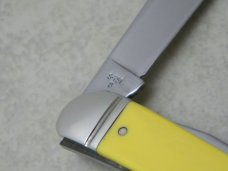 Western USA S-751 D Stainless Yellow Toothpick Fish Knife c.1980
