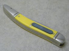 Western USA S-751 D Stainless Yellow Toothpick Fish Knife c.1980