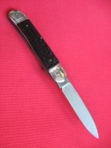 Vintage Rare A&K Solingen Germany Leverlock Switchblade Knife