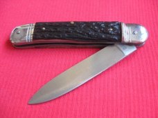 Vintage Rare A&K Solingen Germany Leverlock Switchblade Knife