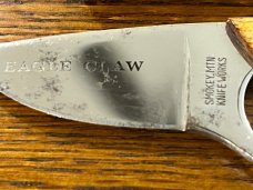 Smoky Mountain Knife Works "Eagle Claw" Pocket Skinner w/Smooth Bone Handle Japan