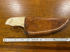 Smoky Mountain Knife Works "Eagle Claw" Pocket Skinner w/Smooth Bone Handle Japan