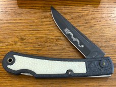 Smoky Mountain Knife Works 0114 Black Dragon Shogun-Folding Tanto Japan