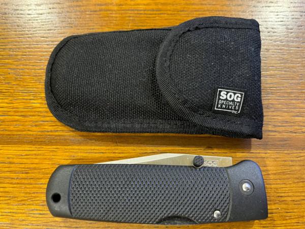 SOG Specialty Knives Lockback Folding Knife Japan