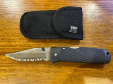 SOG Specialty Knives Lockback Folding Knife Japan