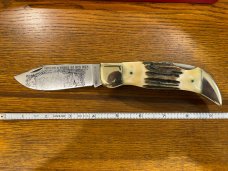 Standing Stone Cutlery "Improved Order of Red Men" Limited Edition Clasp Lockback SN#675