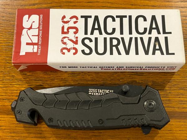 TRS 325S Tactical Survival Folding Knife